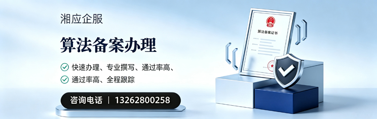 金华算法备案申报服务