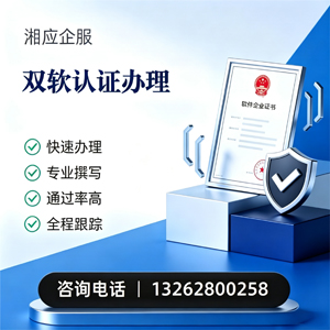 金华双软认证申报服务