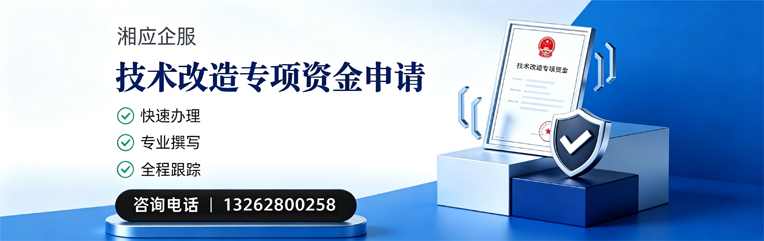 金华技术改造专项资金申报服务