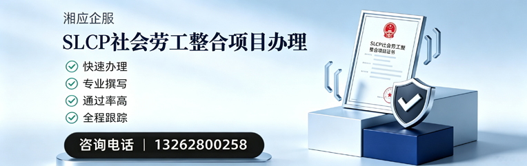 金华SLCP社会劳工整合项目申报服务