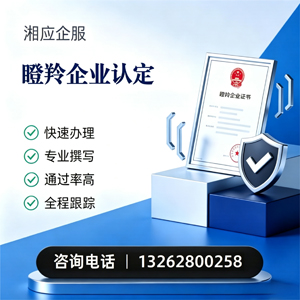 金华瞪羚企业认定申报服务