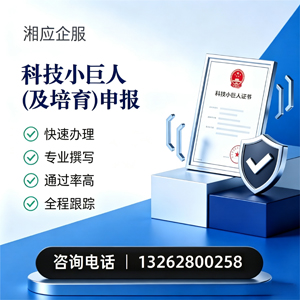 金华科技小巨人及培育企业申报服务