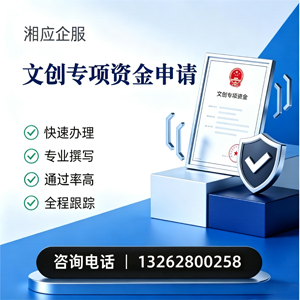 金华文创专项资金申报服务
