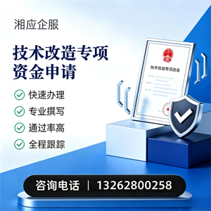 金华技术改造专项资金申报服务